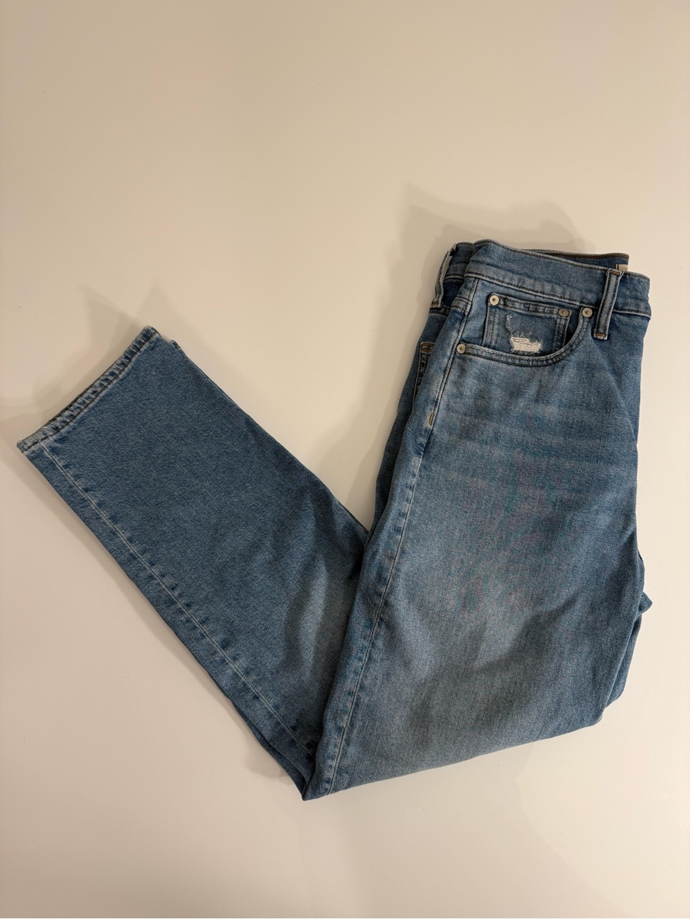 Madewell perfect vintage straight crop Jean